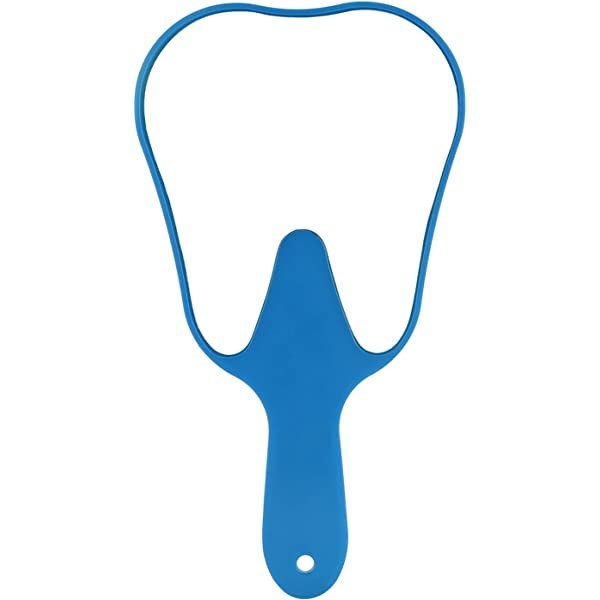 Diş Şekilli Ayna Mavi