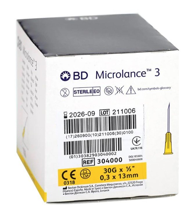 BD Microlance İğne Ucu 30G 0,3 x 13MM 100 Adet