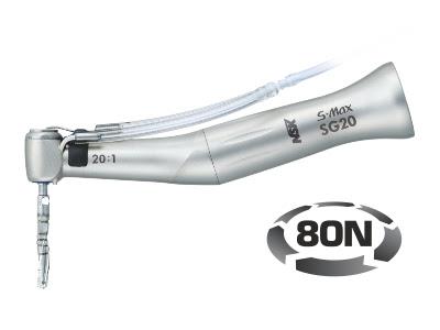 NSK S-Max SG20 İmplant Anguldurvası - 20:1 Hız Düşürücü, 80 Ncm Tork