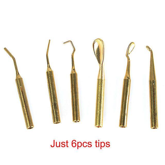 Omega Elektrikli Mum Spatül Ucu 6'lı Set