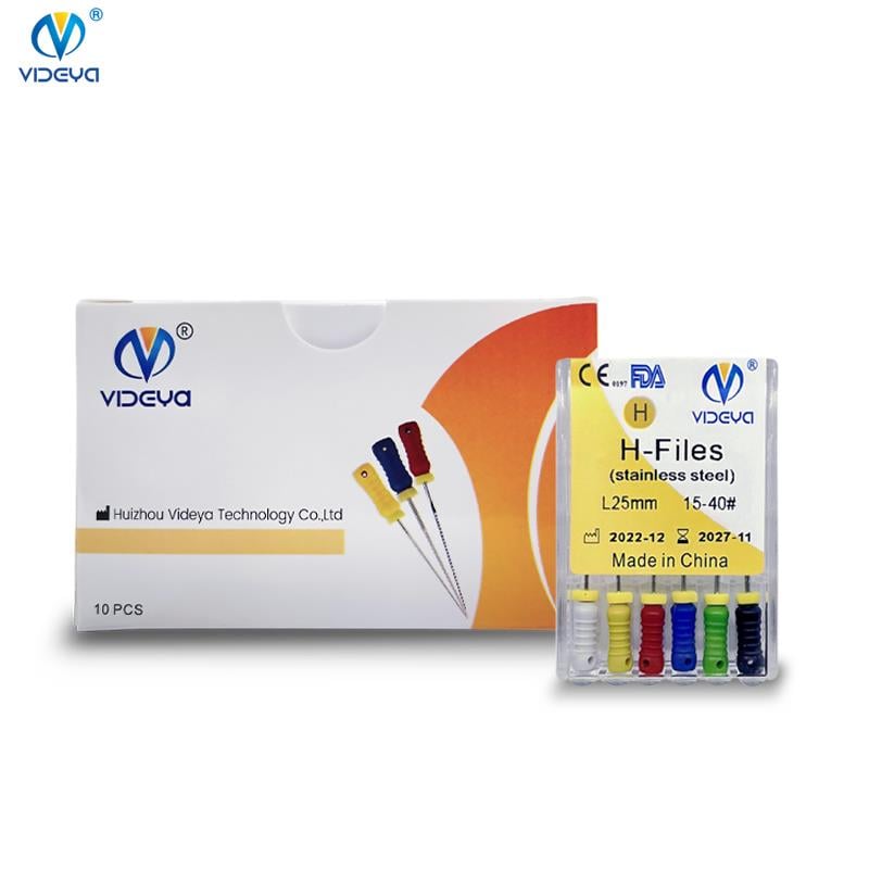 Videya H File Kanal Eğesi 25 mm - Endodontik Kök Kanal Genişletme Eğesi