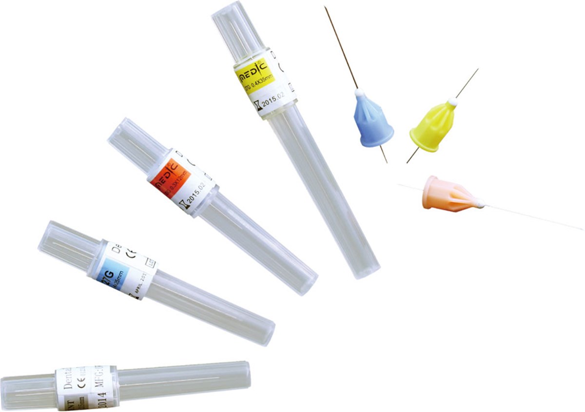 Omega 30 Gauge Endodontik İrrigasyon İğnesi - Tekli Steril Paket