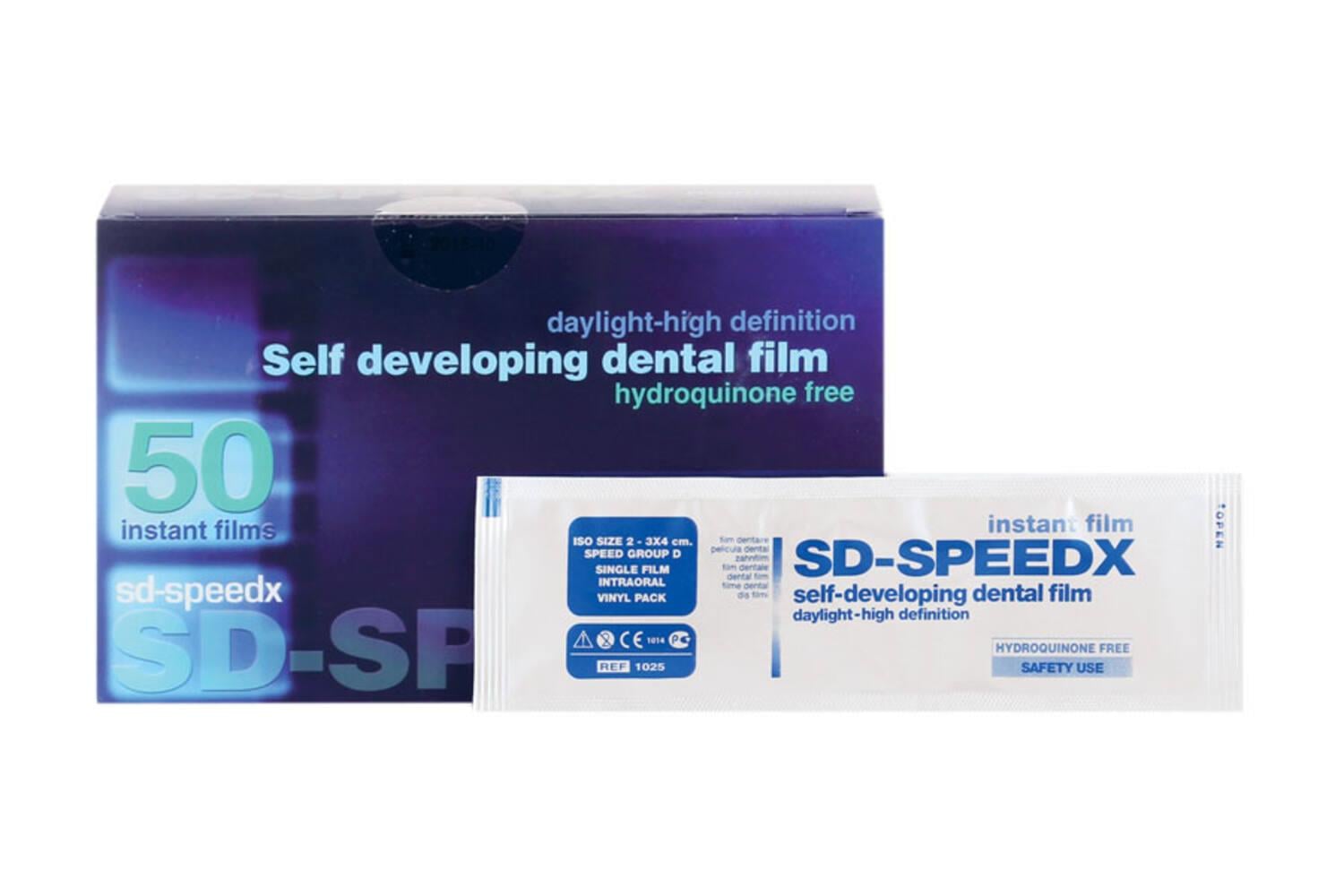 Md Speedex Sd Kendinden Banyolu Dental Film 50'li Paket
