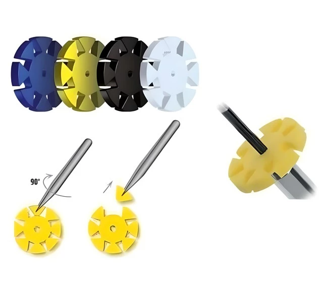 Omega Hafıza Yaprakları Papatya Endodontik Kanal Eğe Takip Sistemi 100 Adet