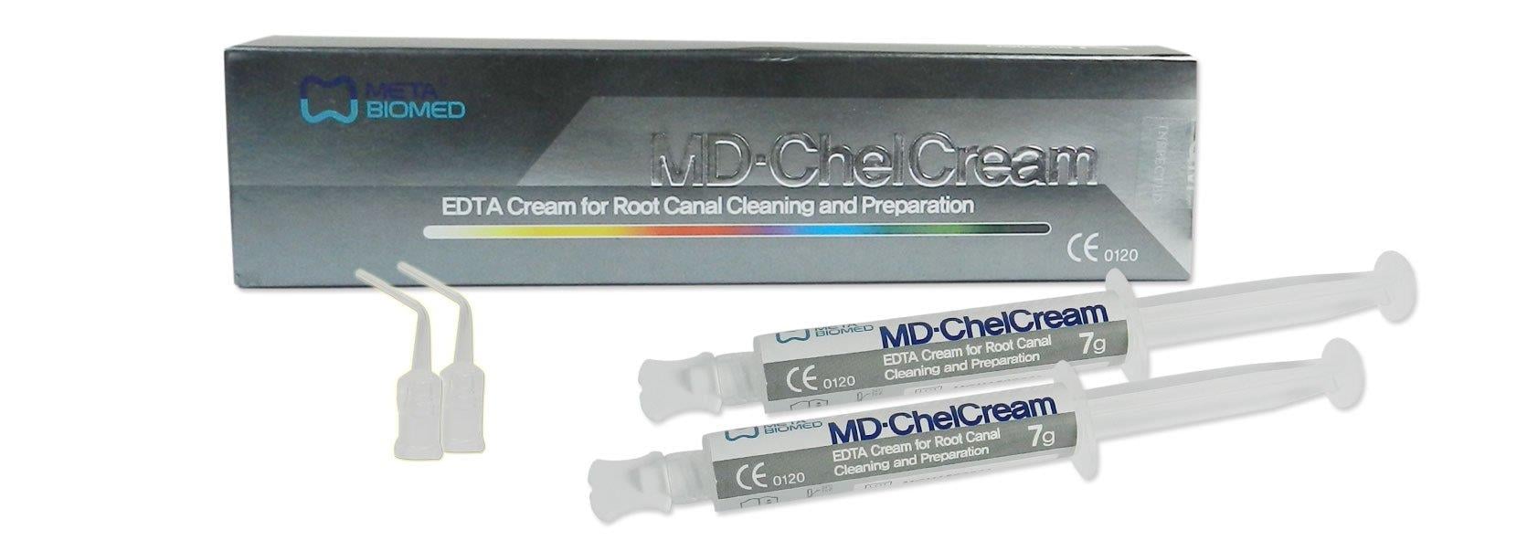 Meta Biomed MD Chelcream %19 EDTA Krem 5,4ml (7gr) 2 Şırınga + 10 Uç