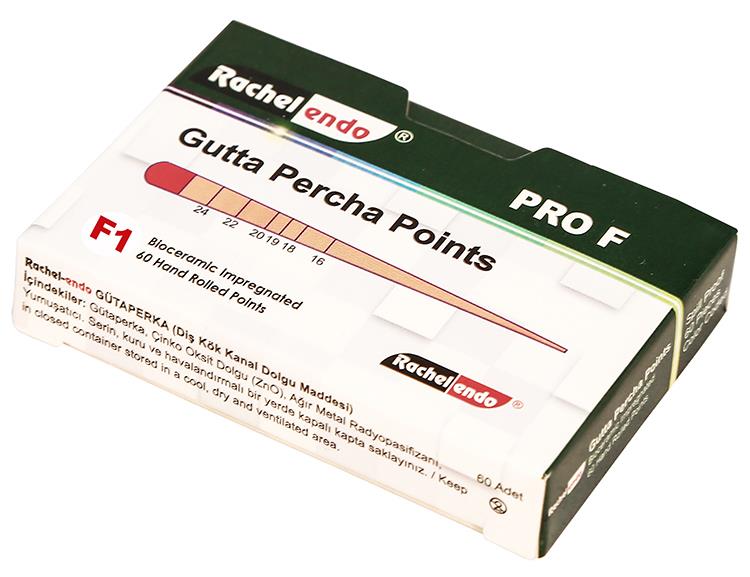 Rachel Endo Gutta Percha Points Protaper Pro F - Gütaperka Kök Kanal Dolgu Puanları