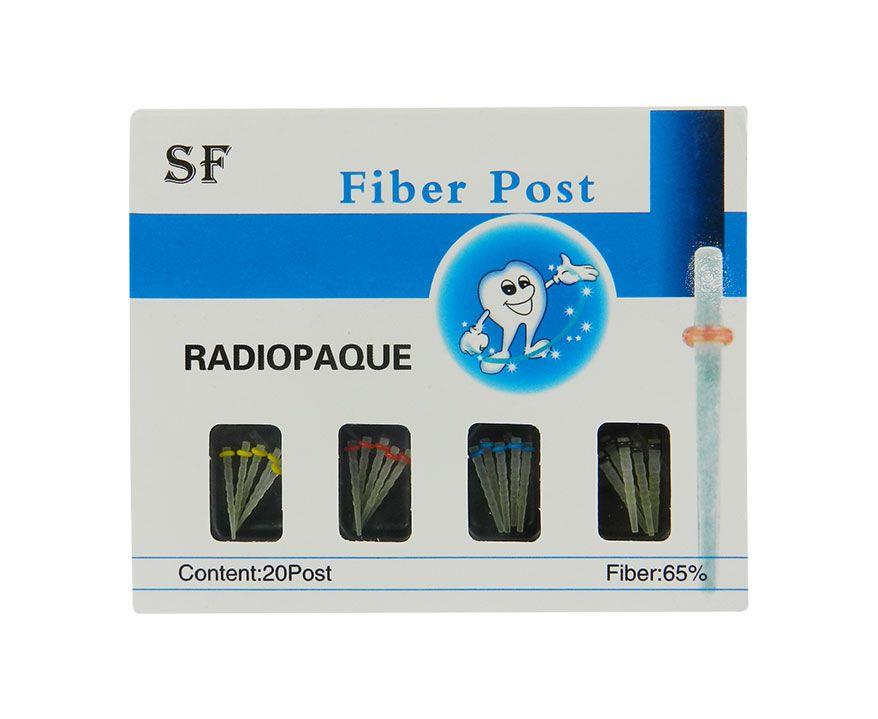 SF Fiber Post Seti (20 Post + 4 Drill Frez) - Endodontik Restorasyon