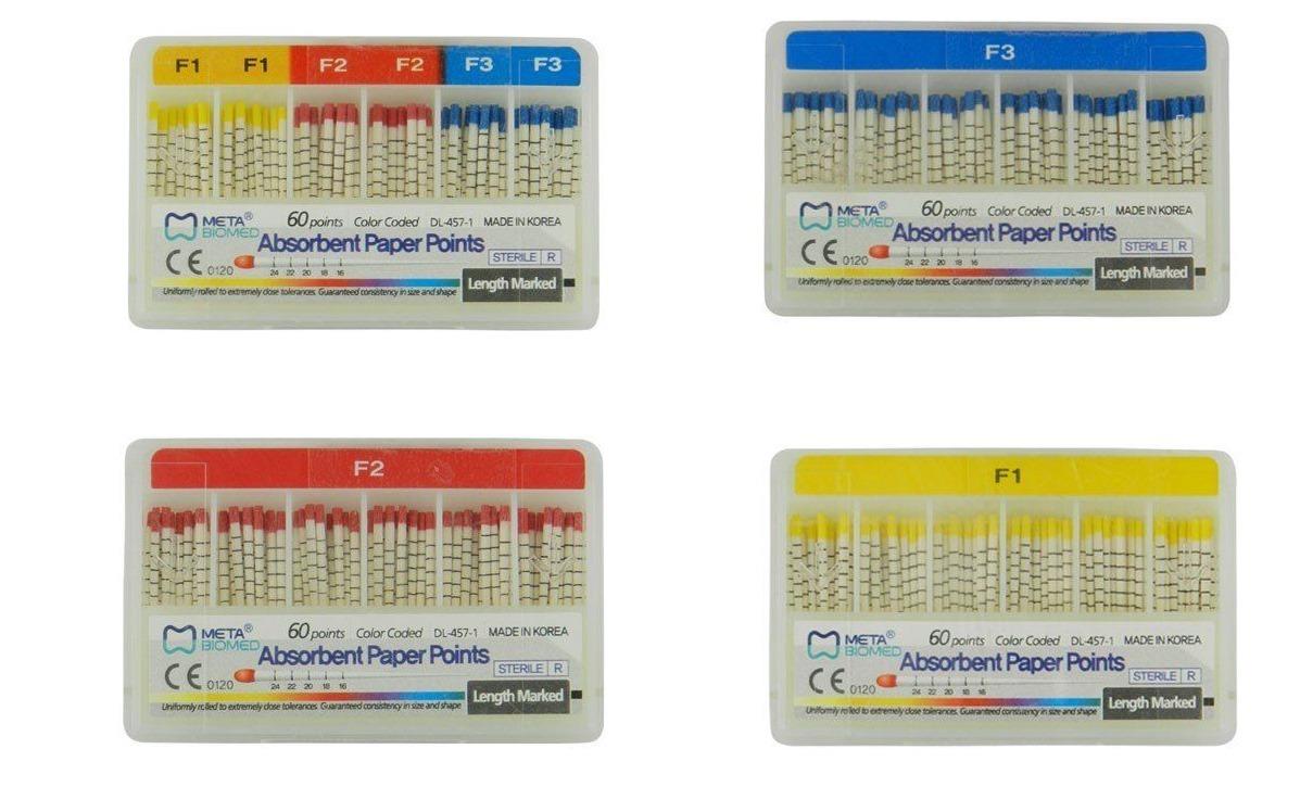 Meta Biomed F ProTaper Paper Points - 60 Adet