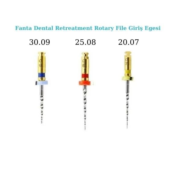 Fanta AF RE Treatment Rotary Kanal Eğesi Seti (AFTM-R Wire Teknolojisi)