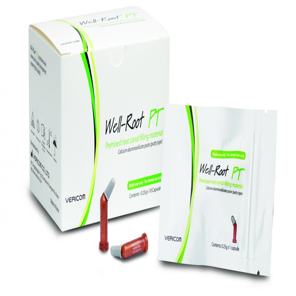 Vericom Well Root PT Biyoseramik Kök Kanal Dolgu Patı (10x0.25g Kapsül)