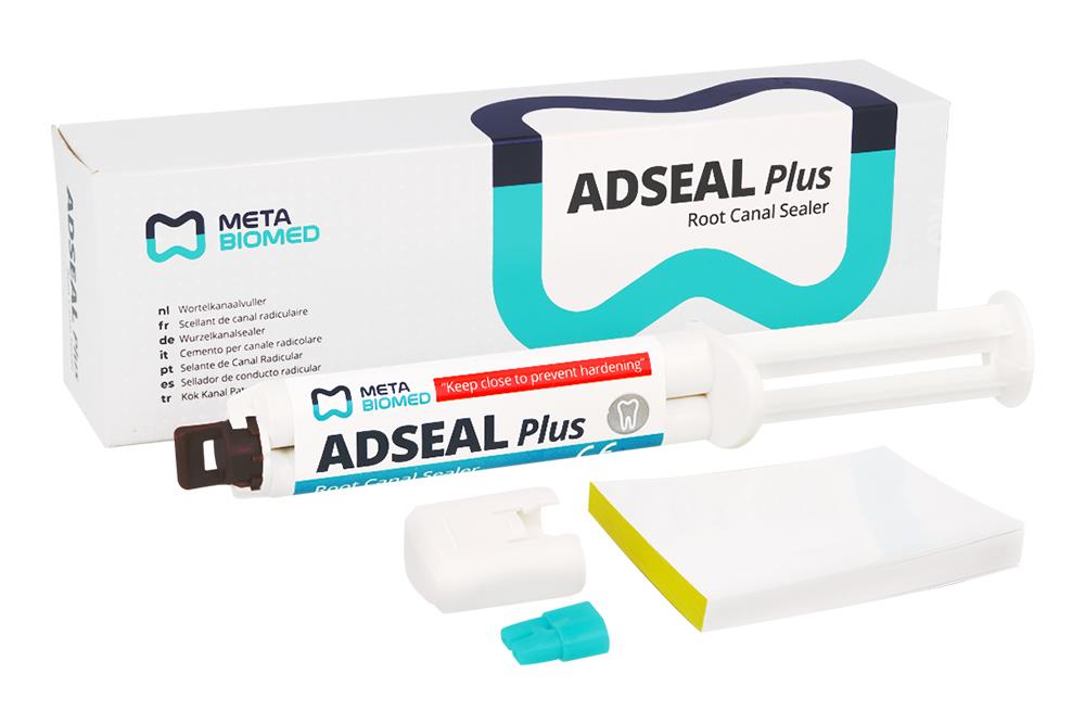 Meta Biomed Adseal Plus Rezin Bazlı Kanal Dolgu Patı 13.5g Şırınga