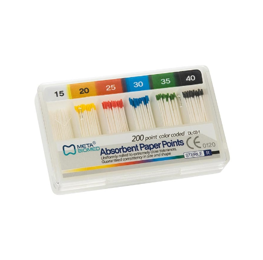 Meta Biomed Paper Points Açısız - Endodontik Absorban Noktalar