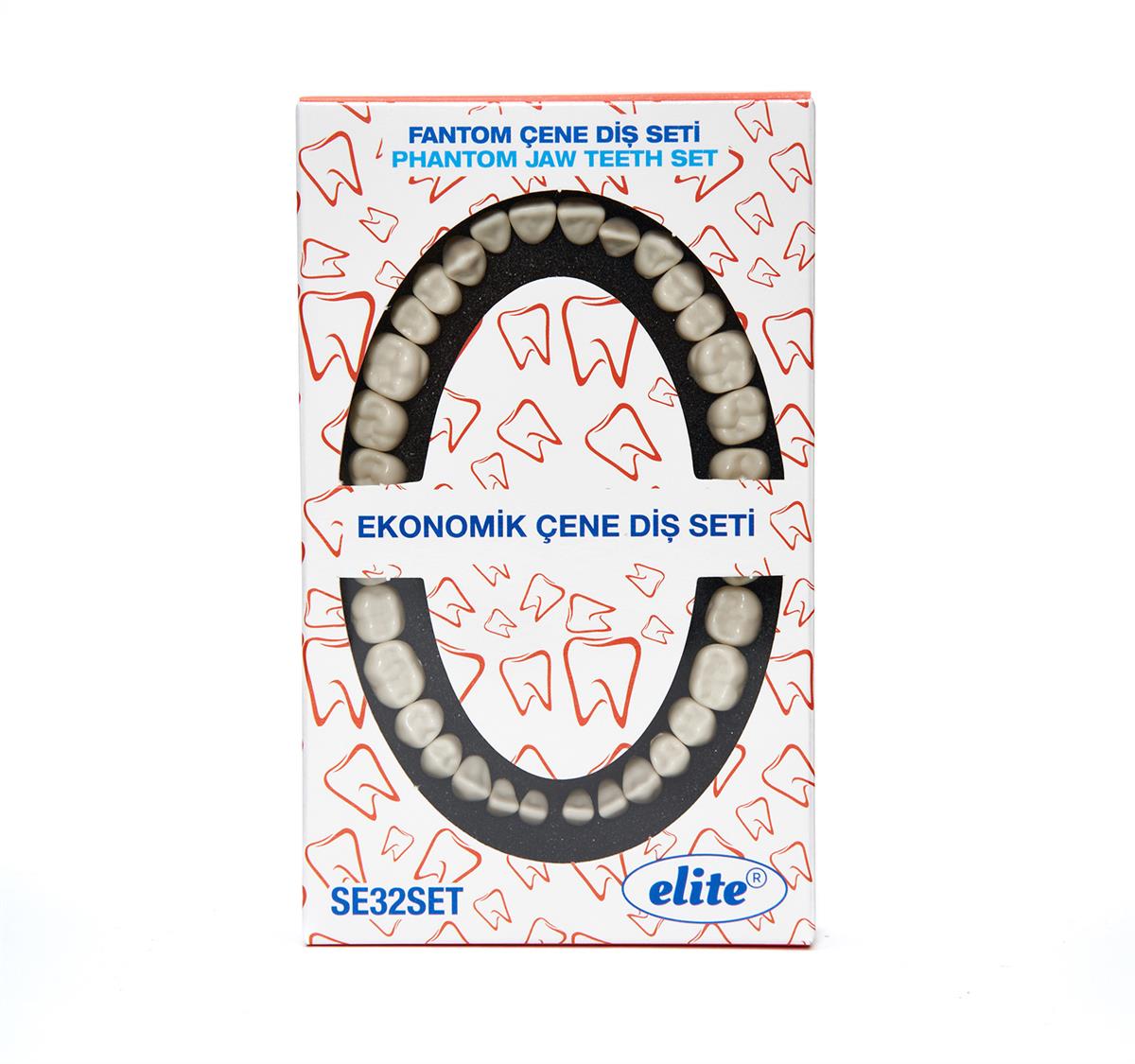 Elite Fantom Çene Yedek Diş Seti 32'li