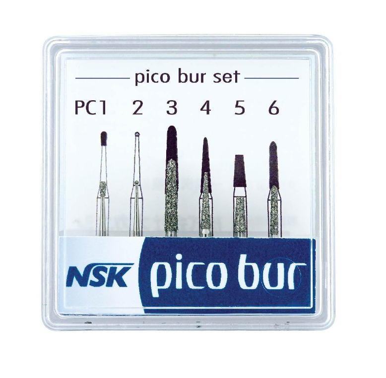 NSK S-Max Pico Pedodontik Frez Seti 6'lı