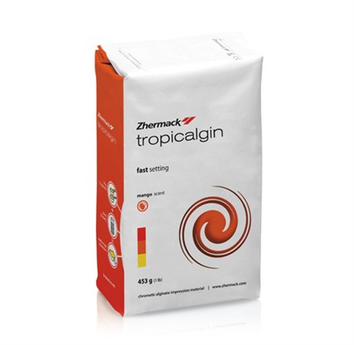 Zhermack Tropicalgin Fast Set Aljinat 453 gr - Hızlı Donan Kromatik Tozsuz Aljinat