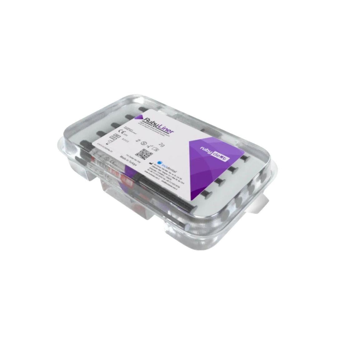 Rubydent Ruby Liner LC Işınlı Cam İyonomer Kavite Örtücü (4 x 2 gr)