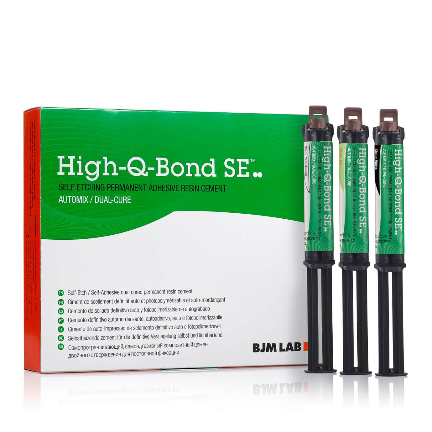 Bjm High-Q-Bond SE Dual-Cure Adhesive Rezin Siman (Self-Etch, Kendinden Yapışkanlı)