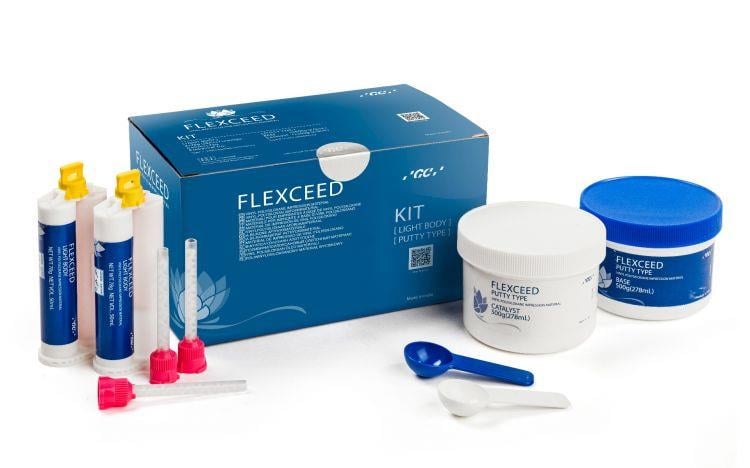 GC Dental Flexceed A Silikon Ölçü Takımı - Vinil Polisiloksan (VPS) Putty ve Light Body
