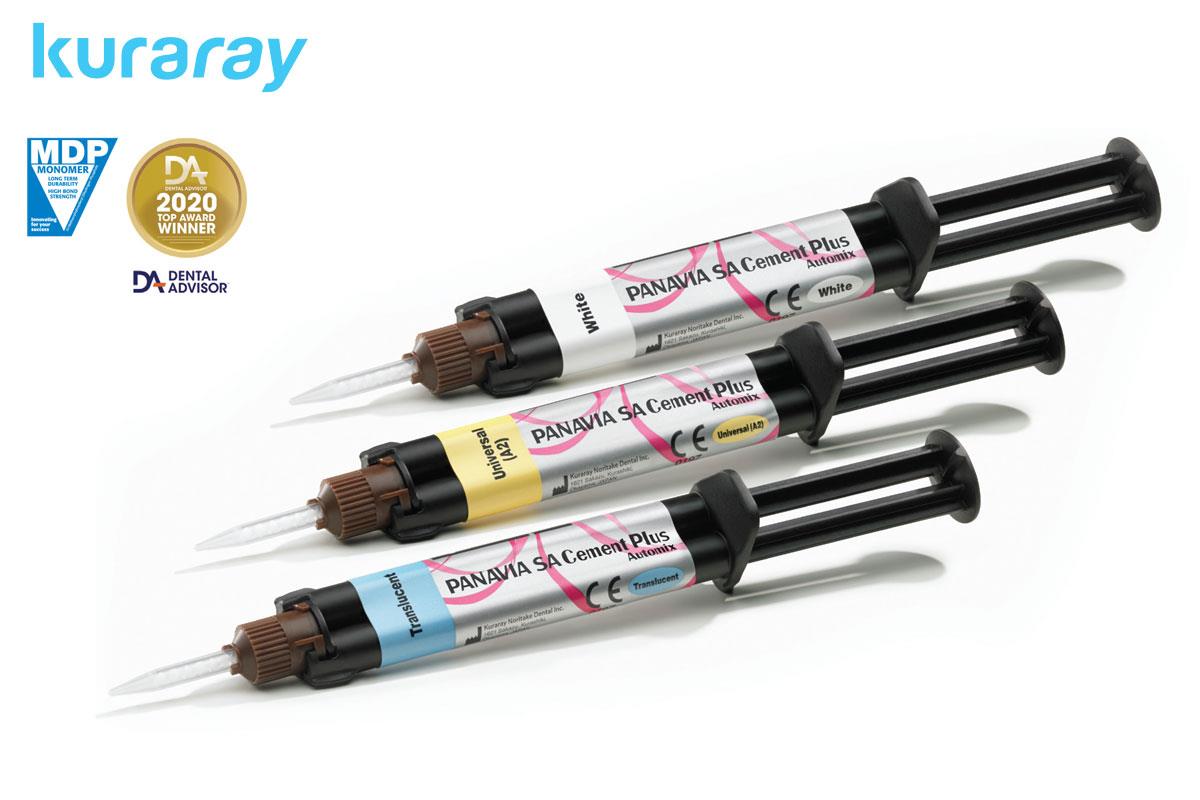 Kuraray Panavia SA Cement Automix Plus Self-Adhesive Rezin Siman, TR Universal White