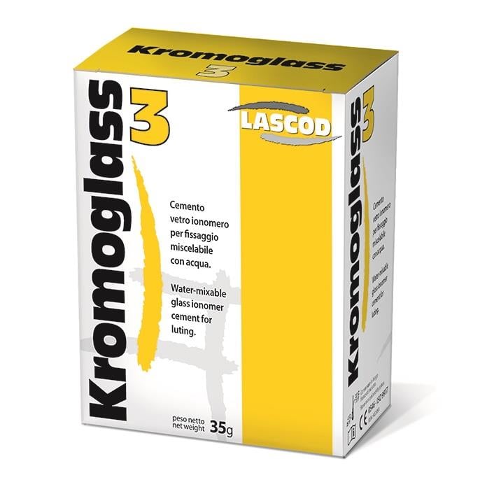 Lascod Kromoglass 3 Cam İyonomer Yapıştırma Simanı
