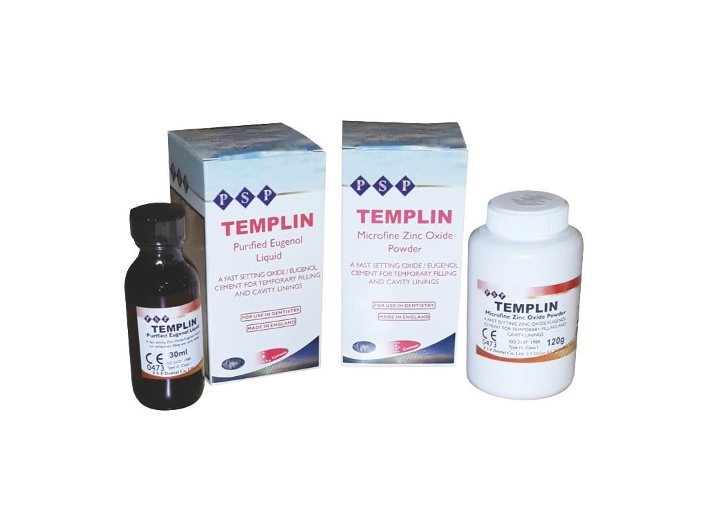 Psp Templin Çinko Oksit Ojenol Siman Takımı (Toz 100g + Likit 40ml)