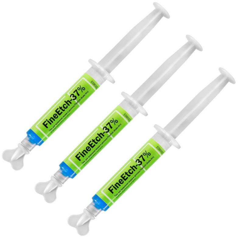 Spident FineEtch %37 Fosforik Asit Jel - 3'lü Set (3x5ml Şırınga + Uçlar)