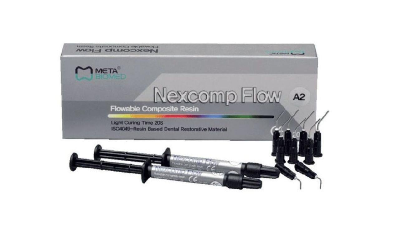 Meta Biomed Nexcomp Flow Akışkan Kompozit 2gr x 2 Şırınga (A1, A2) + 10 Uç