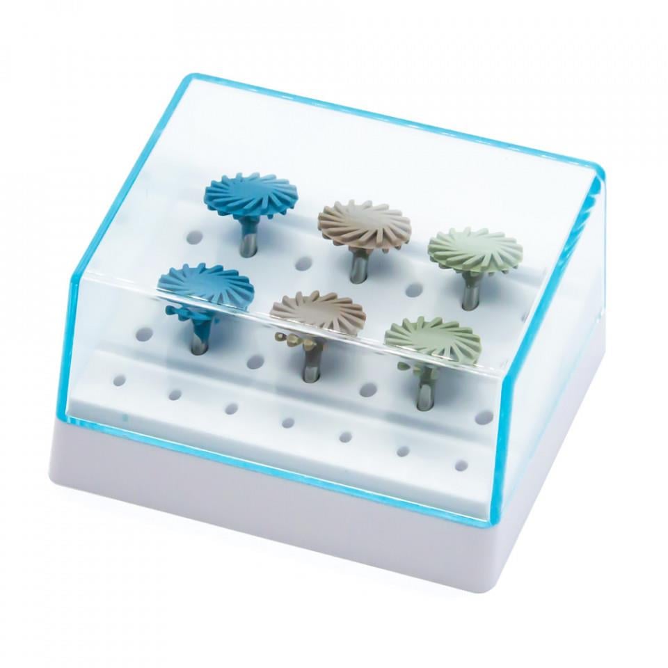 Ocean Kompozit Parlatma Cila Lastikleri 6 Adet Asorti Set