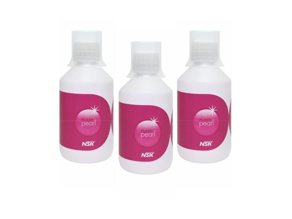 NSK Flash Pearly Airflow Tozu 4'lü Paket (4x 300 gr) - Profesyonel Diş Temizleme ve Polisaj