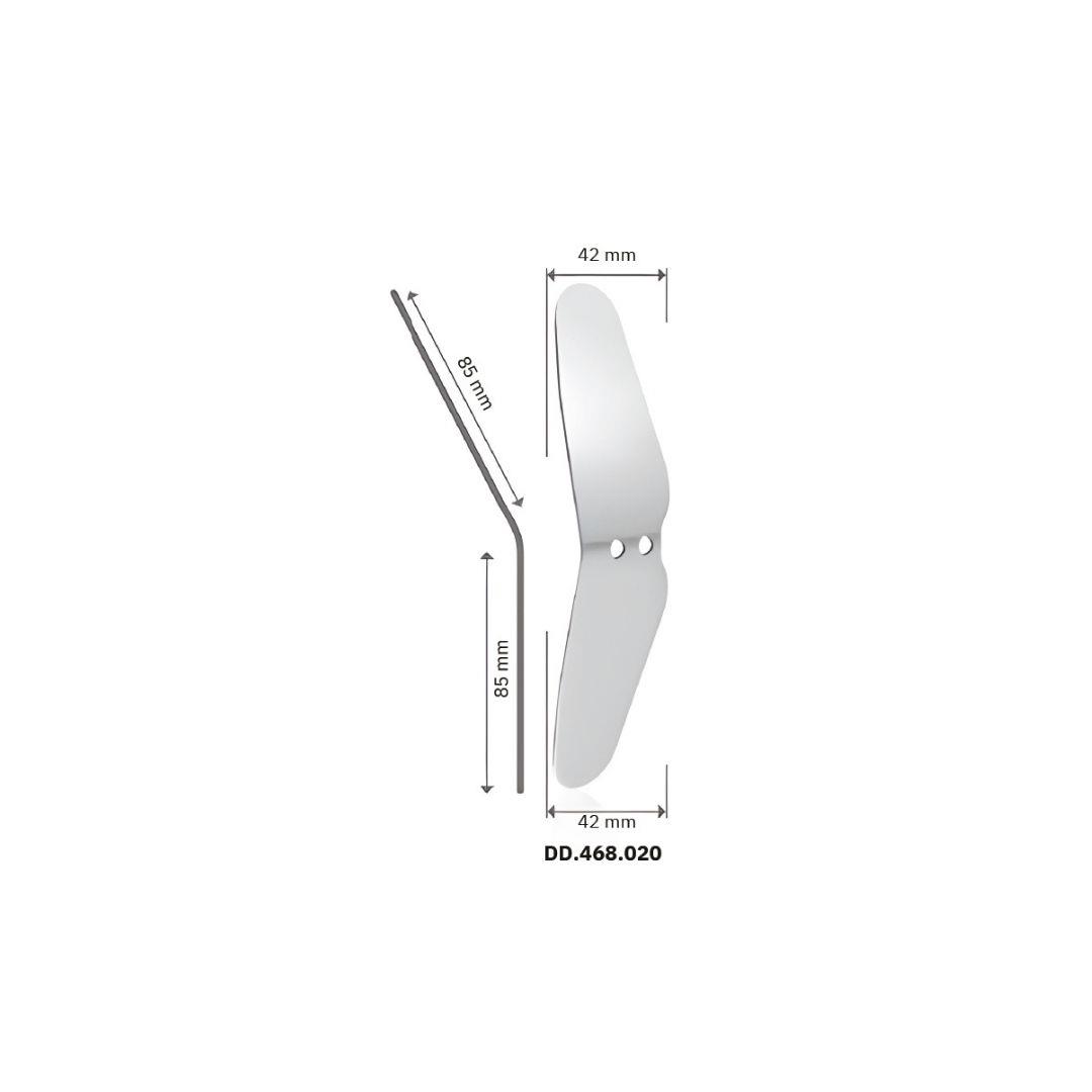 Omega Buccal Metal Fotoğraf Aynası 468.020 - Dental Klinik Aynası
