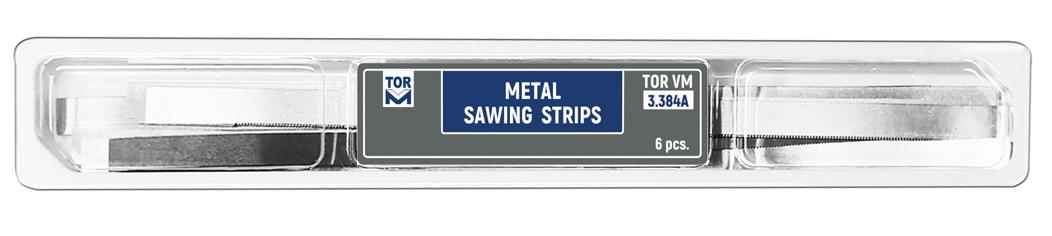 Tor Vm 3.384A Metal Tırtıklı Zımpara Testere (6'lı Paket)