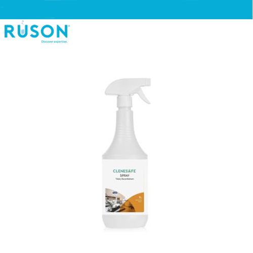 Ruson Clenesafe Spray Alkolsüz Yüzey Dezenfektanı 1 Litre